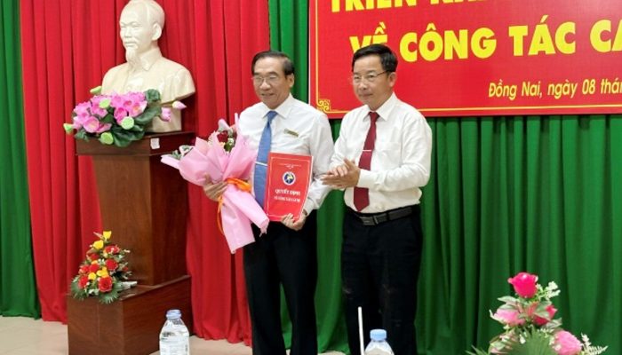 Giám đốc Sở Y tế trao Quyết định giao nhiệm vụ phụ trách, điều hành hoạt động của Bệnh viện đa khoa khu vực Long Thành