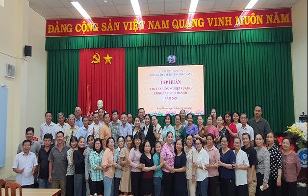 TẬP HUẤN CHUYÊN MÔN NGHIỆP VỤ DÂN SỐ VÀ PHÁT TRIỂN CHO CỘNG TÁC VIÊN DÂN SỐ NĂM 2025
