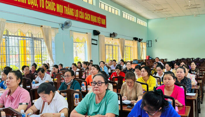 HỘI LIÊN HIỆP PHỤ NỮ TỈNH TỔ CHỨC TẬP HUẤN NÂNG CAO KIẾN THỨC VỀ CÔNG TÁC DÂN SỐ VÀ PHÁT TRIỂN NĂM 2025