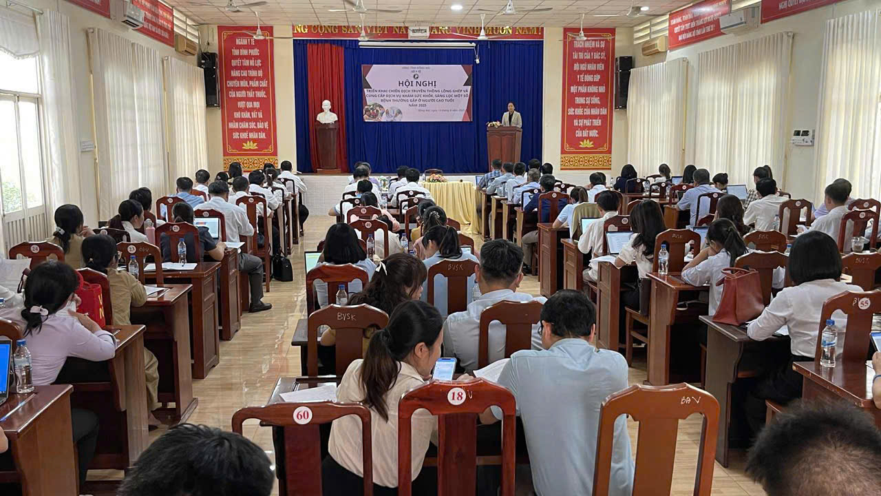 Đồng Nai: Triển khai Chiến dịch truyền thông lồng ghép cung cấp dịch vụ khám sức khỏe, sàng lọc một số bệnh thường gặp ở người cao tuổi năm 2025