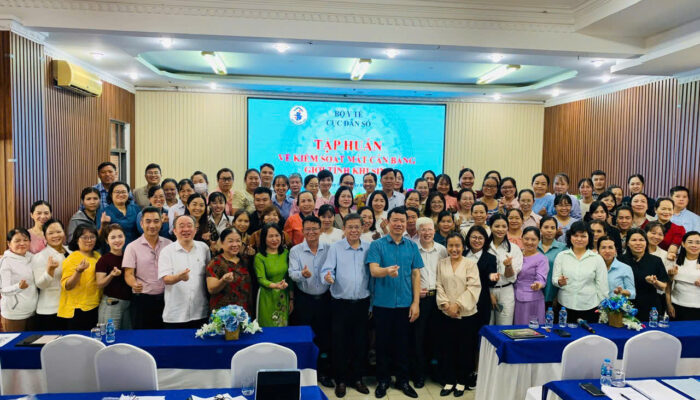 CỤC DÂN SỐ TẬP HUẤN VỀ KIỂM SOÁT  MẤT CÂN BẰNG GIỚI TÍNH KHI SINH